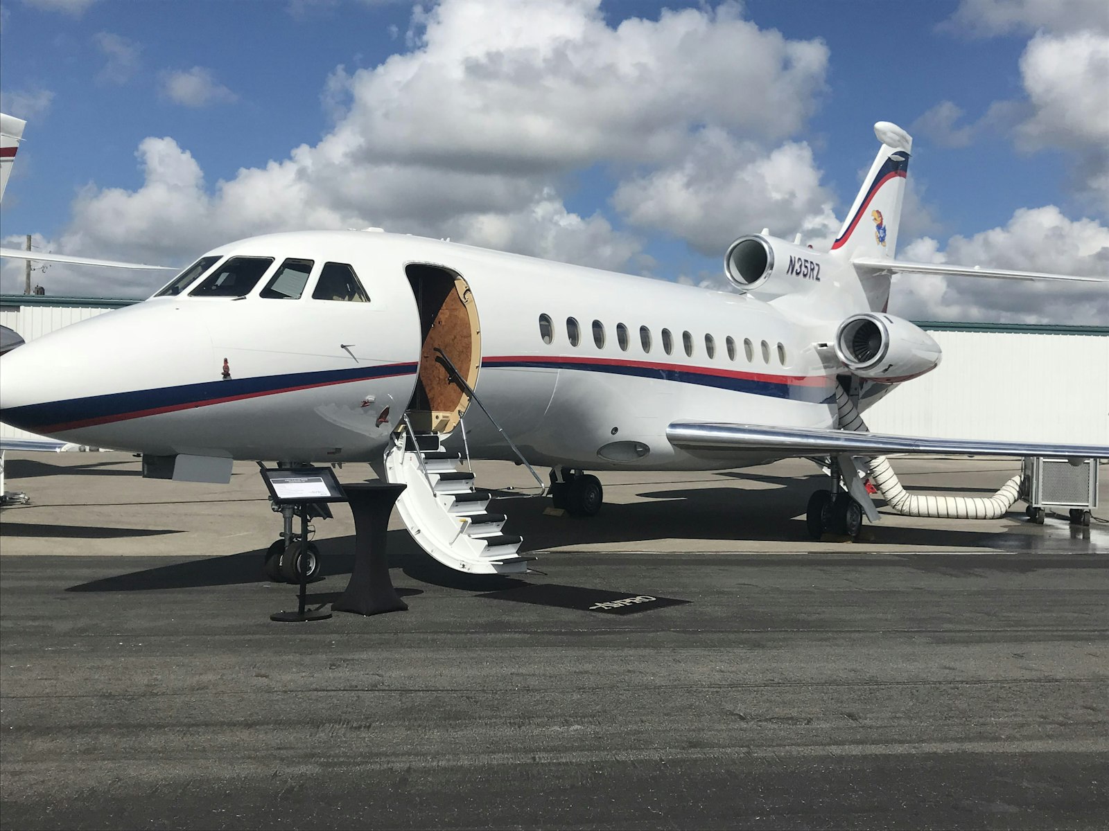 Charter aircraft